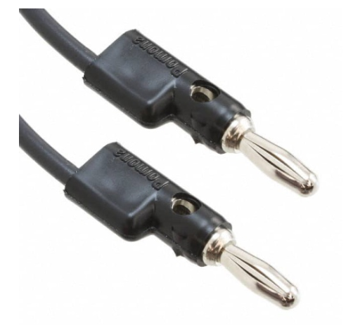 Fluke PATCH B-60-0 Banana Plug Patch Cord (black)