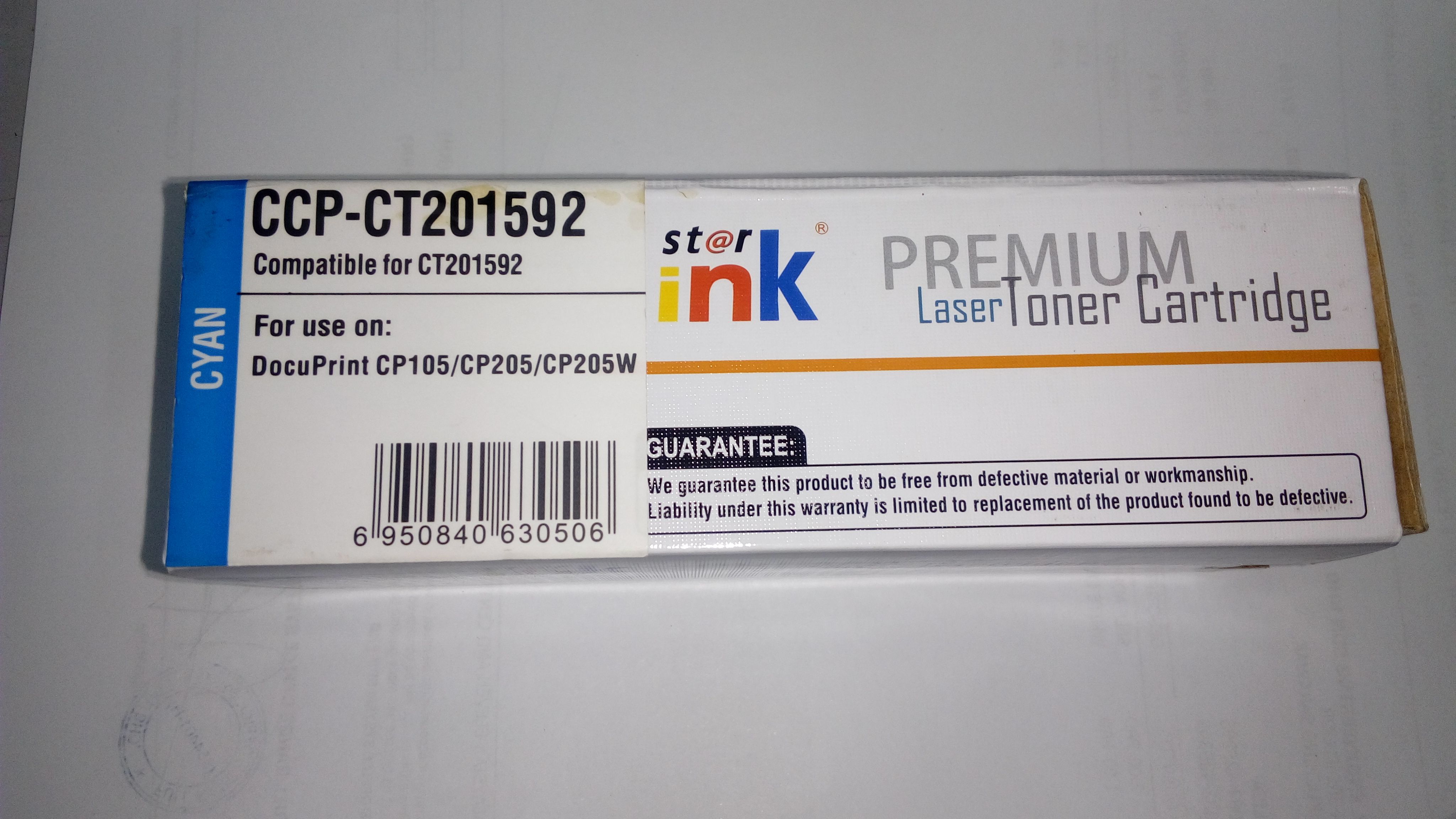 Star Ink Premium Toner Cartridge CCP-CT 201592 (Cyan)