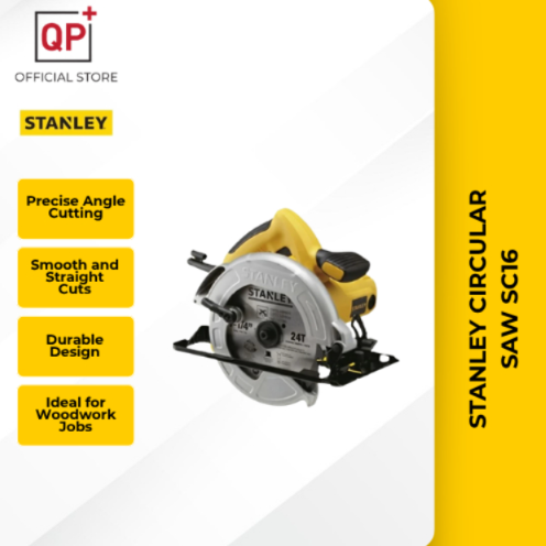 STANLEY CIRCULAR SAW SC16 1600W 185MM 7" l GERGAJI l 锯-SC16