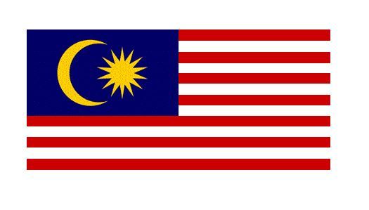 Malaysia Flag / Flag / Nylon / 1' x 2' / 300mm x 600mm / Bendera Malaysia / Bendera
