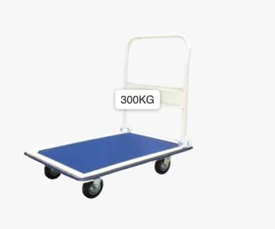 HAND TROLLEY 300kg- METAL PLATFORM-HEAVY DUTY 