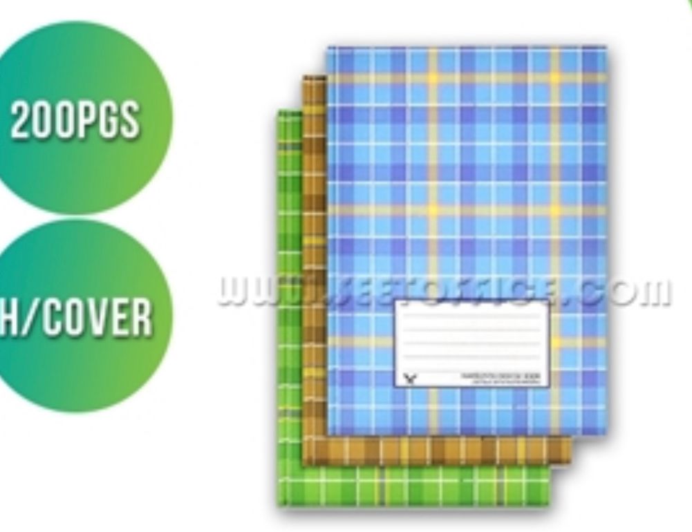 FoolScap Hardcover Book 200pg - LONG