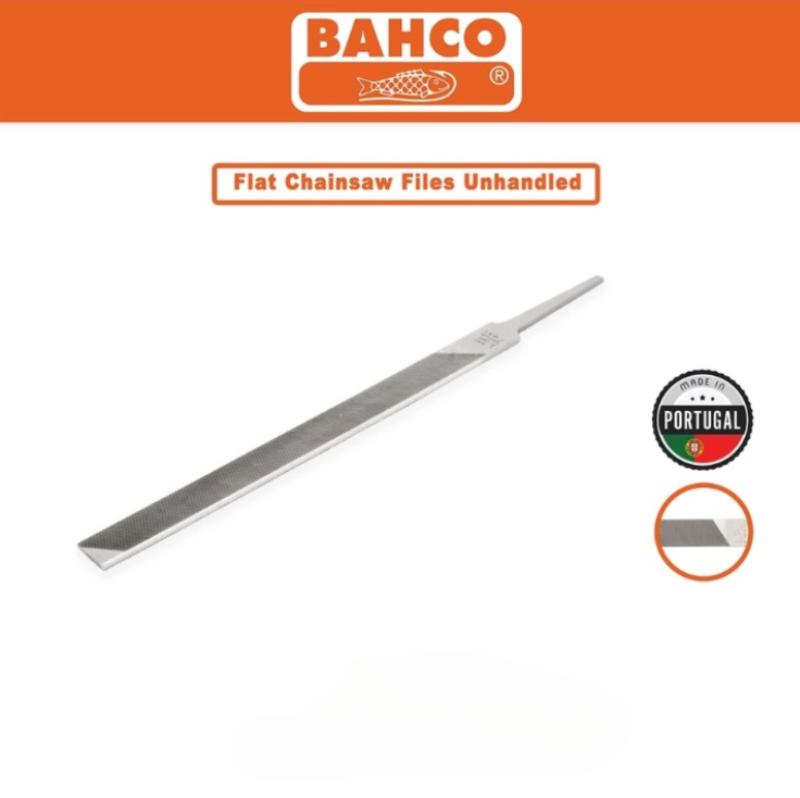 BAHCO 6" FLAT CHAINSAW FILES UNHANDLED (148-06-3)