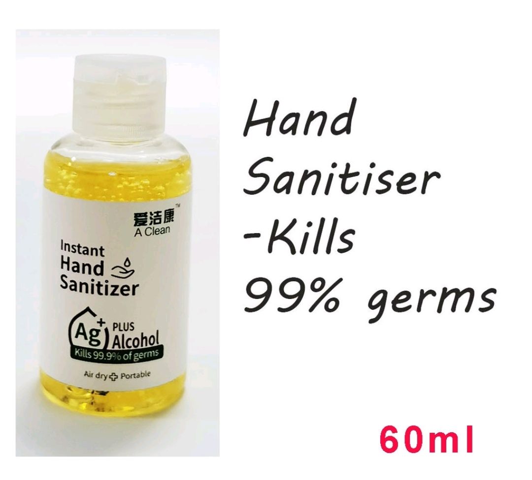 NA HAND SANITIZER Gel Kills 99.9% of Germs 60ML Gel