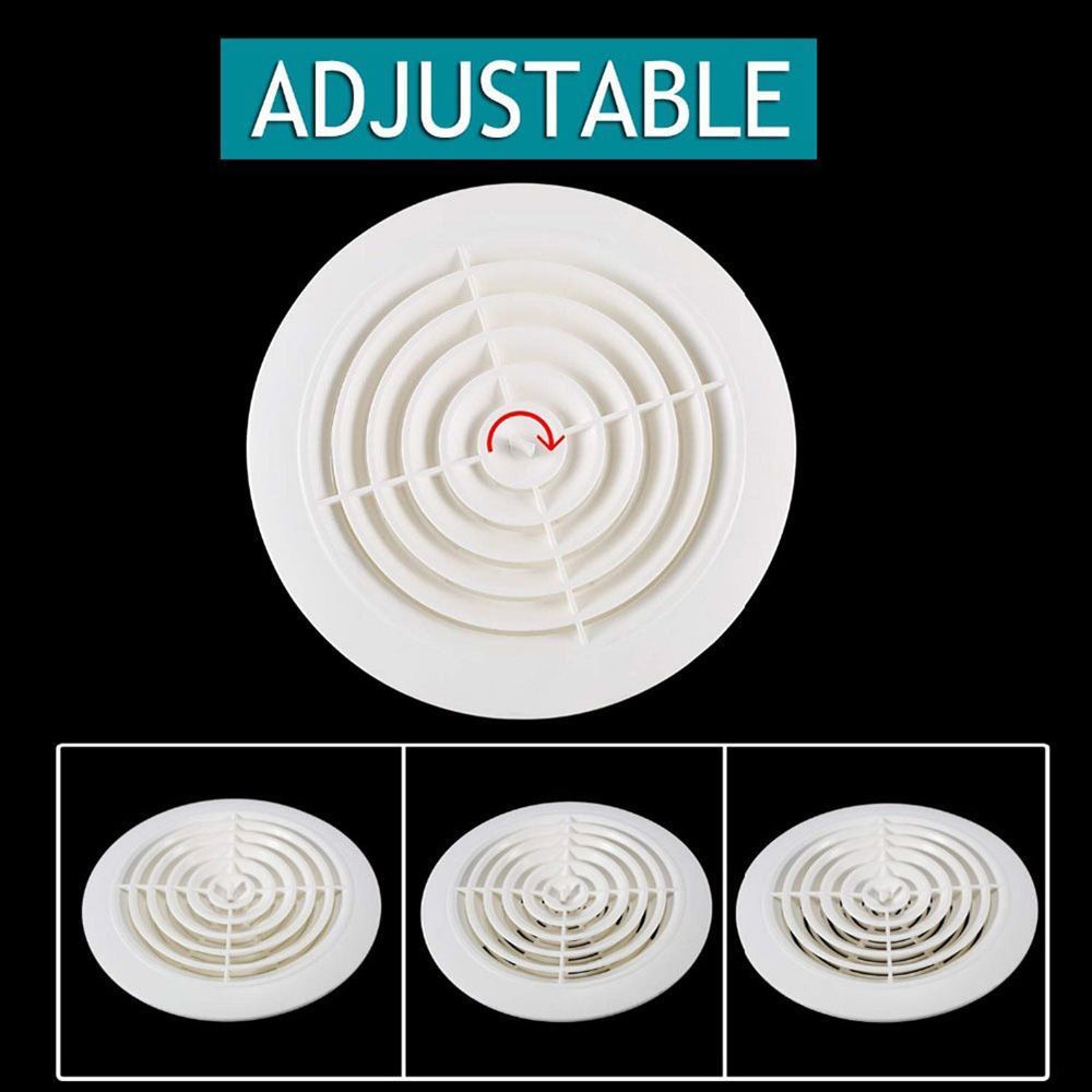 Genuine Malaysia - (Pre-Order 20 days) 150mm SUQI Durable Air Vent Round Vents Cover Ducting Air Circulation - Type B