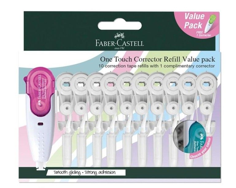 Faber-Castell One Touch Corrector 10xRefills VP in HS