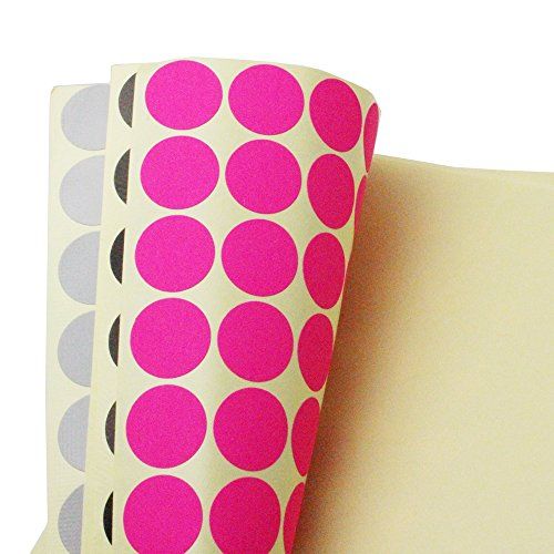 Sticky Coloured Dots Pink
