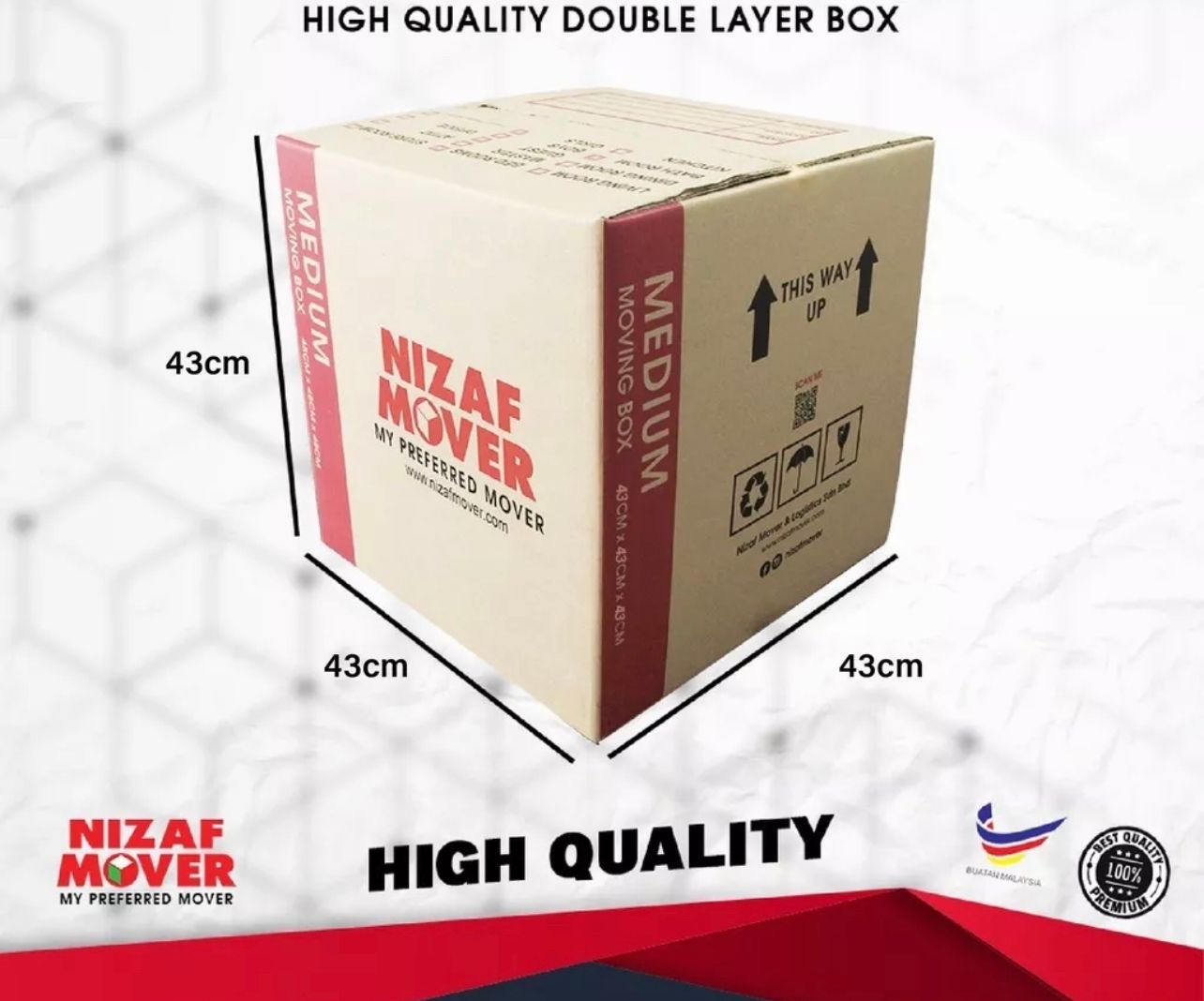 N/A Kotak Kosong Tebal