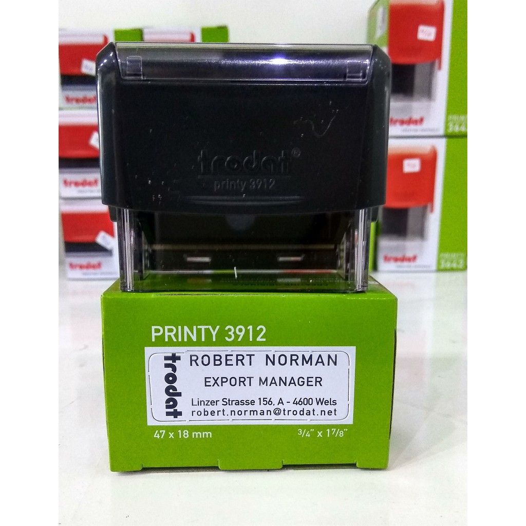 Self Ink Stamp - TRODAT 3912