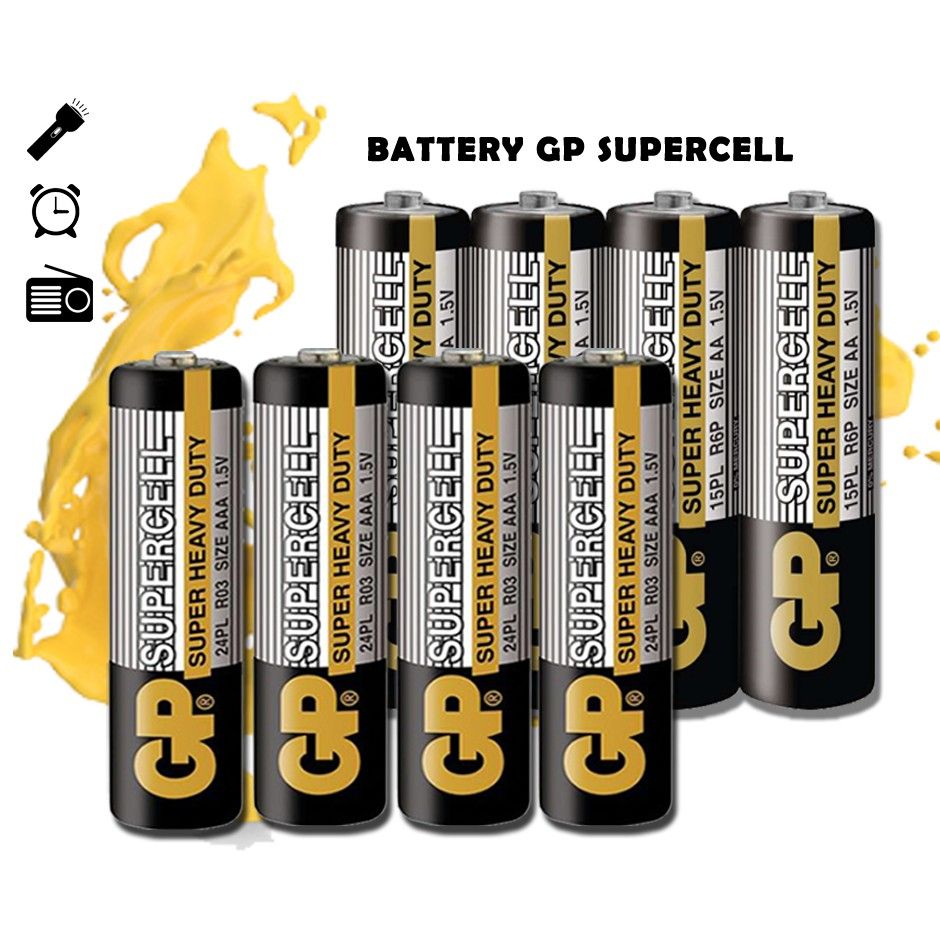 SE SETIA ELECTRIC SUPERCELL BATTERY AAA 4PCS