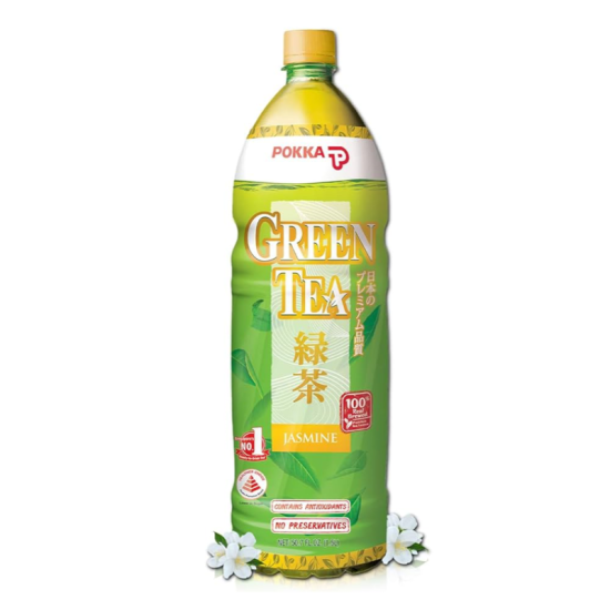Pokka Jasmine Green Tea 12 bottles x 1.5L
