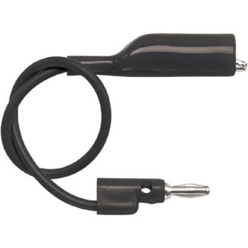 Fluke PATCH 1166-60-0 Allig Cl, Banana Plug (black)