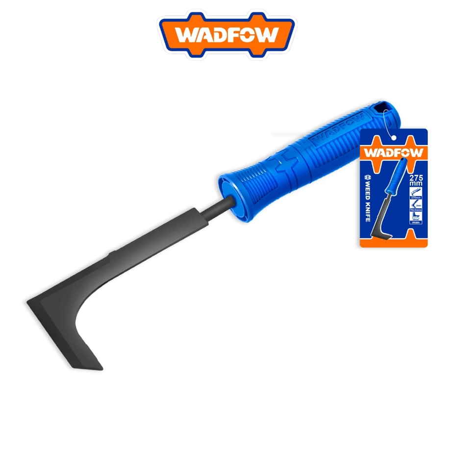 WADFOW WEED KNIFE POWDER COATED BLADE WITH PLASTIC HANDLE (275MM X 68MM X 2MM) (WGK1108)