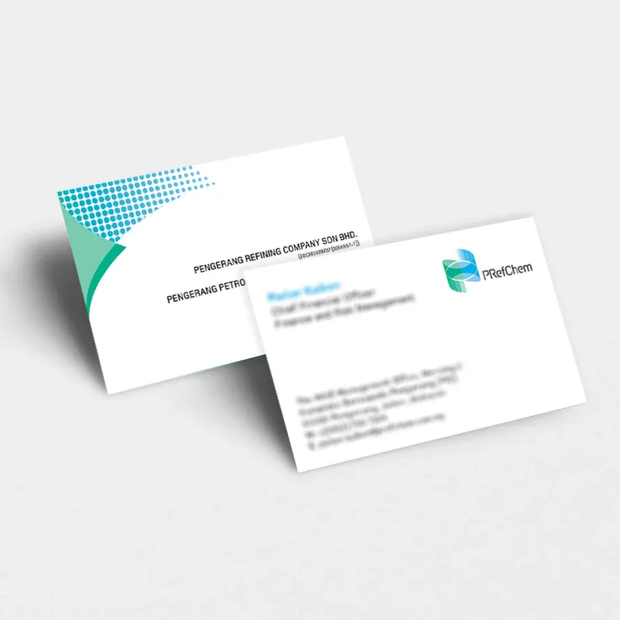 PrefChem Standard Business Card