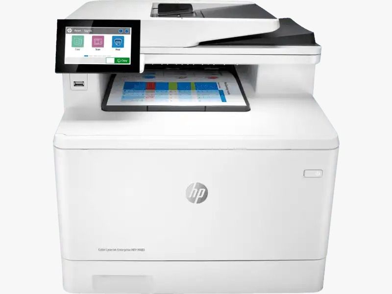Genuine Malaysia HP Warranty - HP Color LaserJet Enterprise MFP M480f Printer
