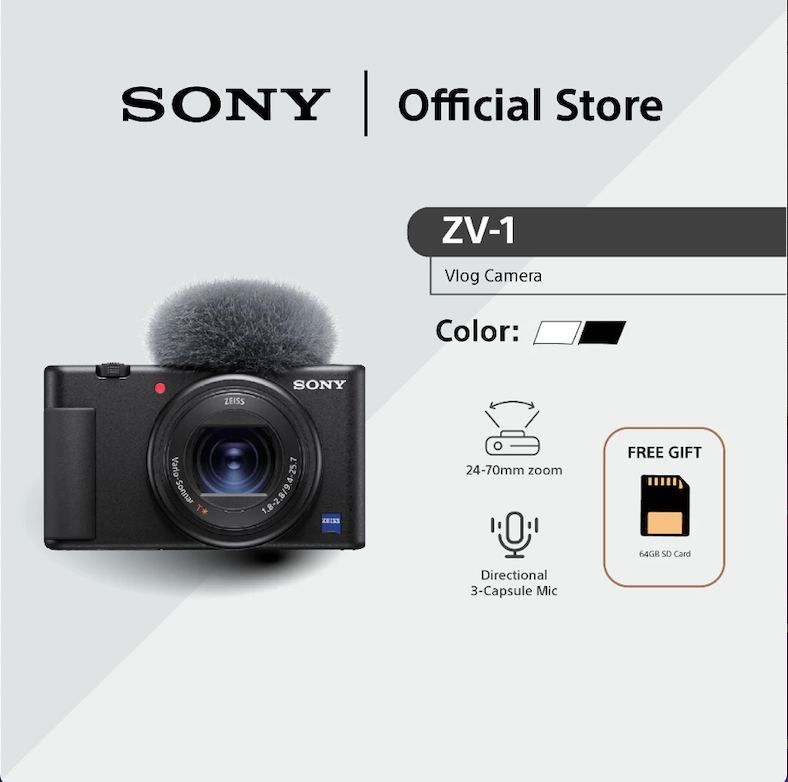 Sony ZV-1 Vlog Camera | ZV-1 / COMPACT CAMERA / SONY CAMERA