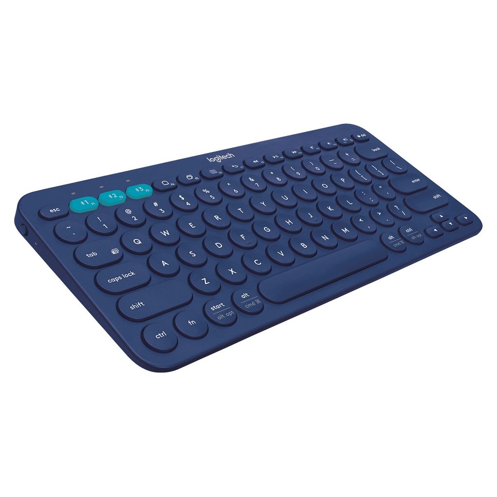 Logitech K380 Wireless Multi-Device Keyboard, Bluetooth, PC/Mac/Laptop/Smartphone/Tablet