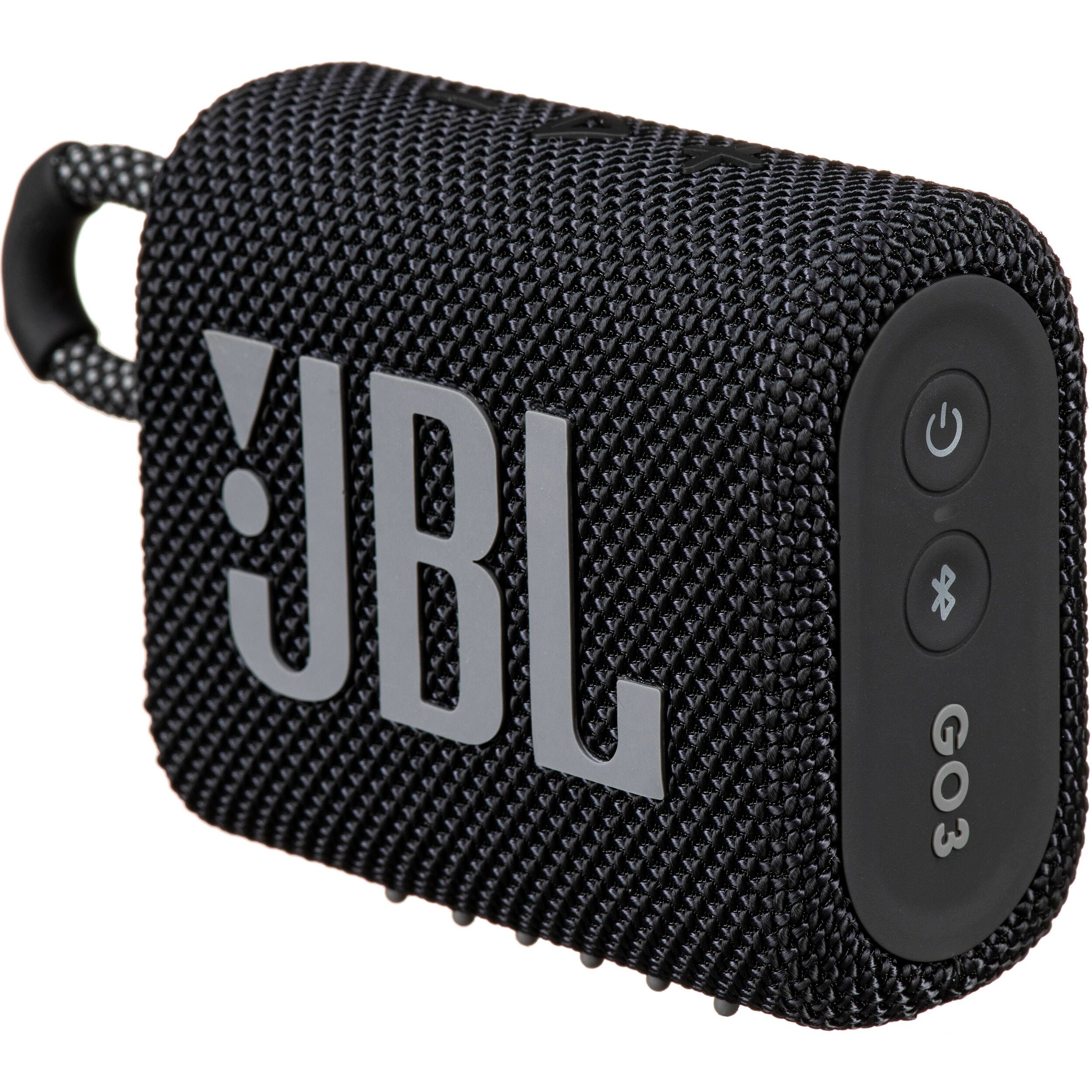 JBL *JBL GO 3 PORTABLE WIRELESS BLUETOOTH SPEAKER (BLACK)