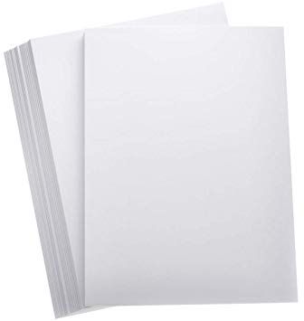 A4 6 SHEET CARD (160GSM) PAPER WHITE