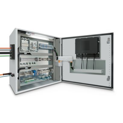 1”x1” Junction Box Cabinet for Door Peripherals Connectivity