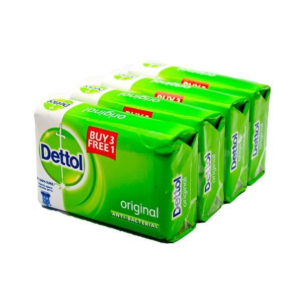 Dettol Buy 3 Free 1 Original Bar Soap 105g