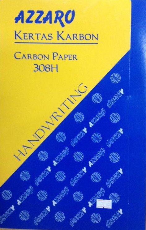 Carbon Paper Azzaro Blue