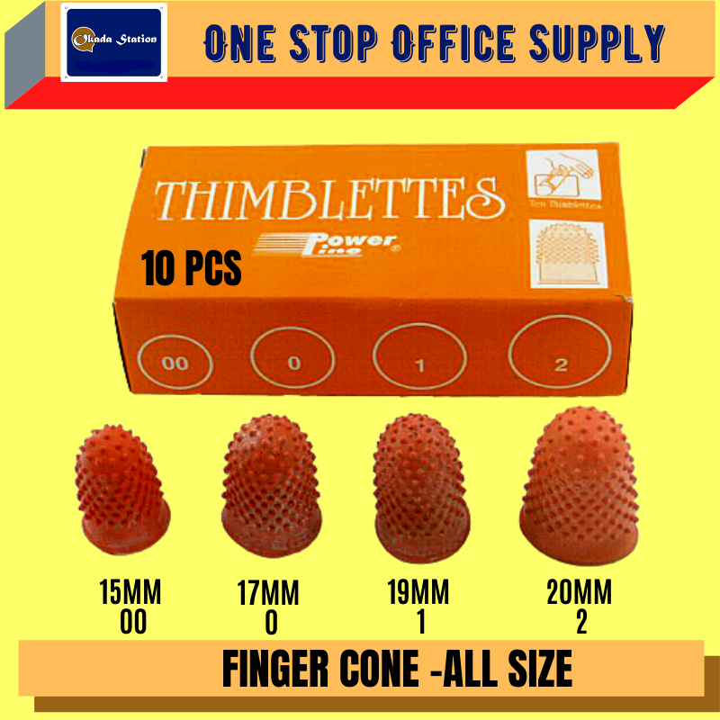 FINGER CONE -ALL SIZE-10'S/BOX/FINGER CONE/FINGER THIMBLTTES
