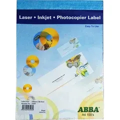 ABBA Laser/Inkjet/Photocopier Label A4