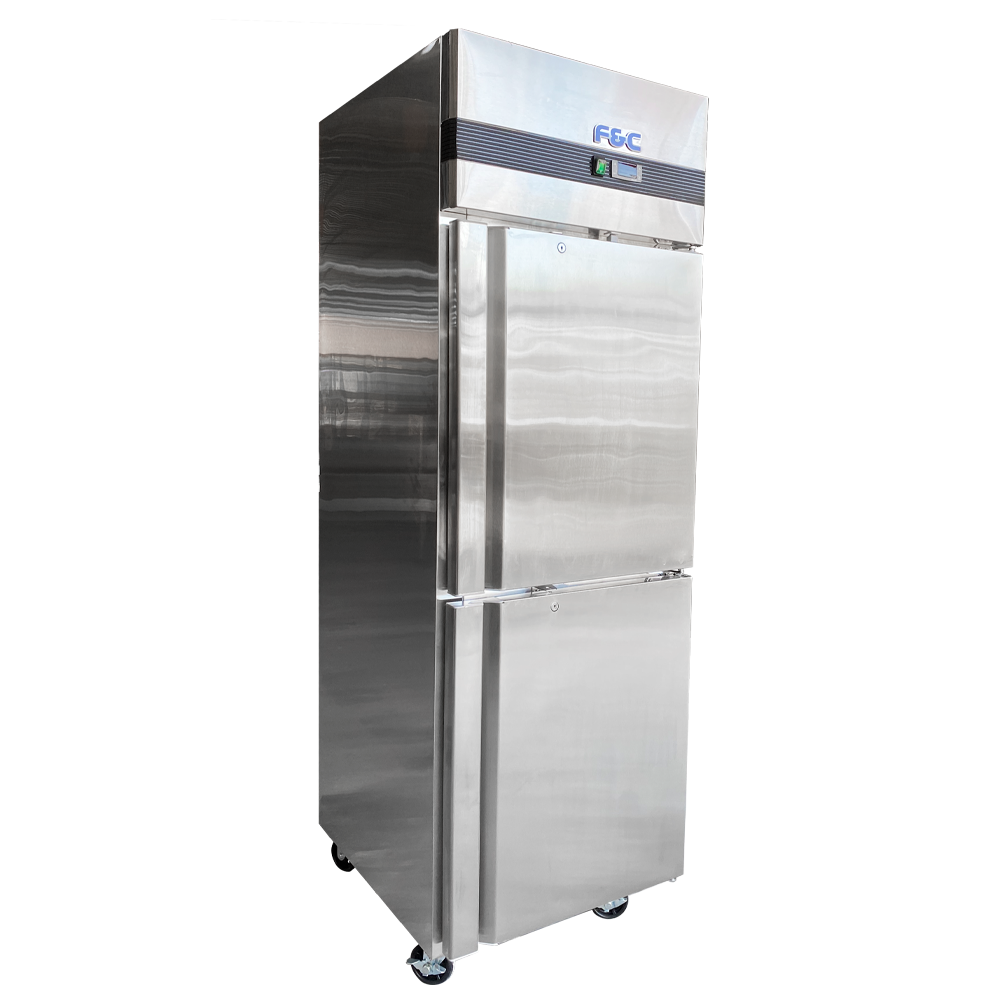 QP S/steel 2 Magnetic Doors Upright Chiller Blower System (Model: SCX-2DC)