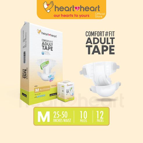 💯Heart2Heart Adult Disposable Pants Seluar Serapan No.1 Japan Tahan Lasak Lampin Dewasa 成人纸尿裤  (M/L/XL/1Carton) 40152-L10Pants1Ctn SL-40151-40152-40153-KKK