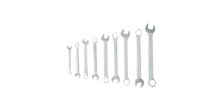 1/4-3/4"AF CV COMBINATION SPANNERSET 9PC