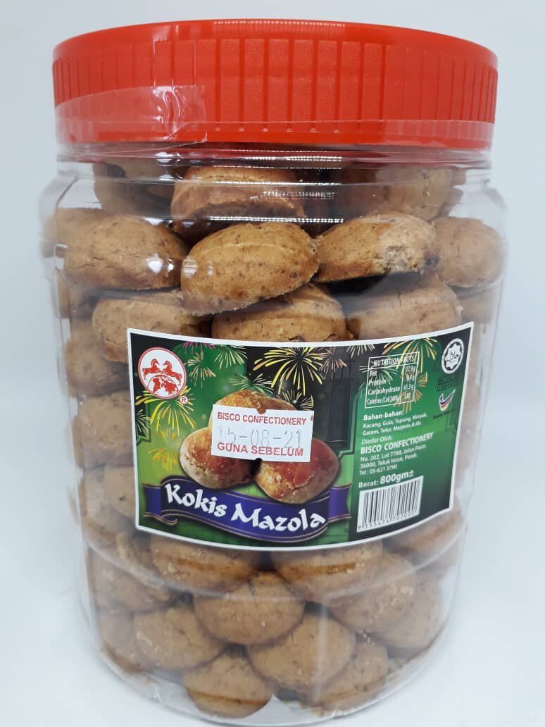 Biskut Mazola Kacang 5.5kg (Tin)
