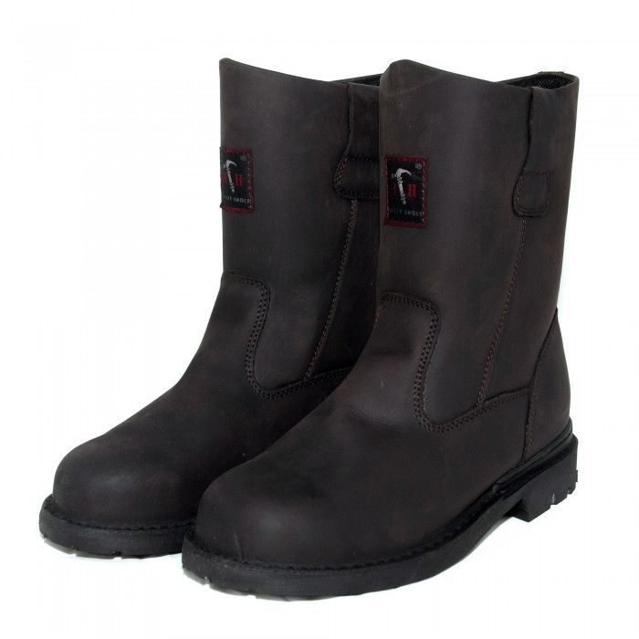Black Hammer BH 4666 High Cut Slip Ons