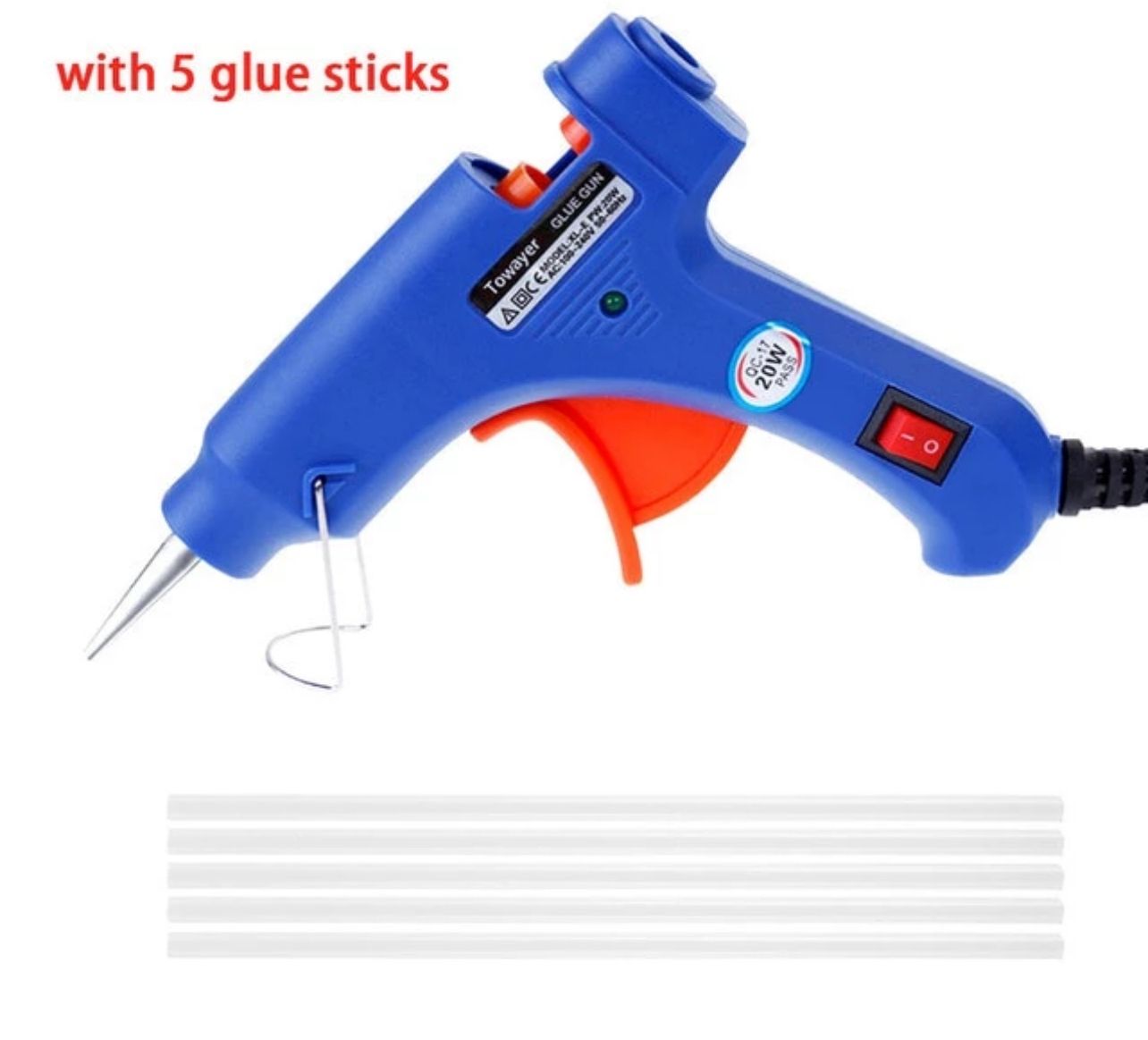 Glue gun pistol Gam 20W electric hot melt glue gun Pistol gam lebur panas elektrik