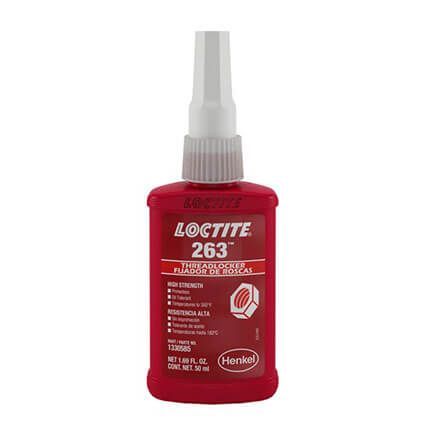 LOCTITE 263 HIGH STRENGTH THREADLOCKER 50ML