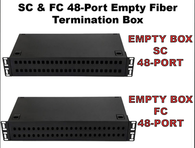48-PORT SC & FC EMPTY OPTICAL FIBER TERMINATION BOX WITH PIGTAIL FLANGE THICKENING – TBR303