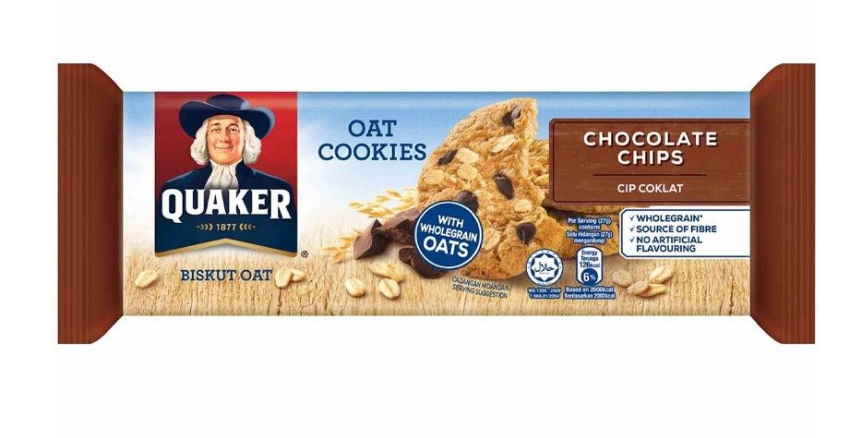 Quaker Oats Chocolate Chips Cookies (100g)