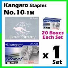Kangaroo Kangaro Staples No.10-1M 100 staples