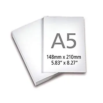 80GSM A5 PAPER 210 X 148.5MM (500'S)