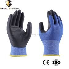 Pro Glass Nitrile Grip Glove (Green/Yellow)