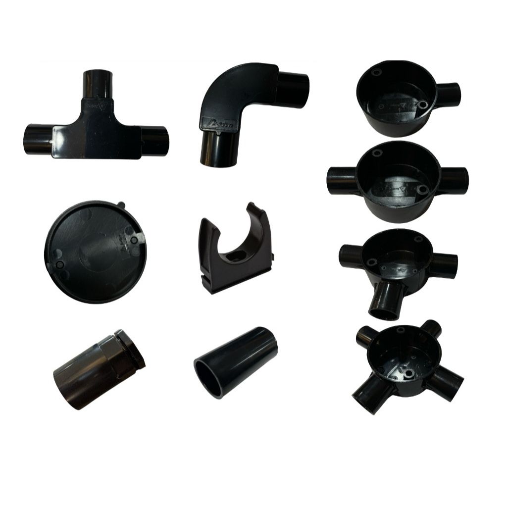 SE SETIA ELECTRIC 3x4" INSPECTION ELBOW (BLACK)