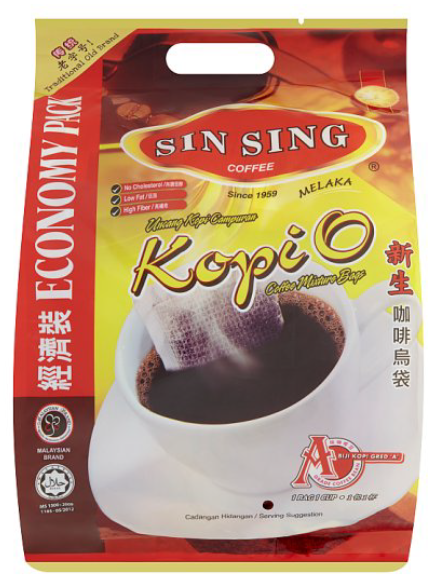 SIN SING KOPI O 100 X 10G