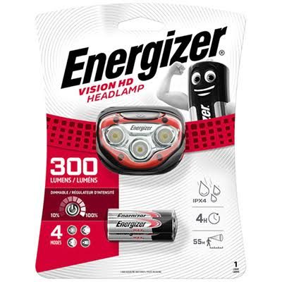 ENERGIZER VISION HD HEADLIGHT (300 lumens)