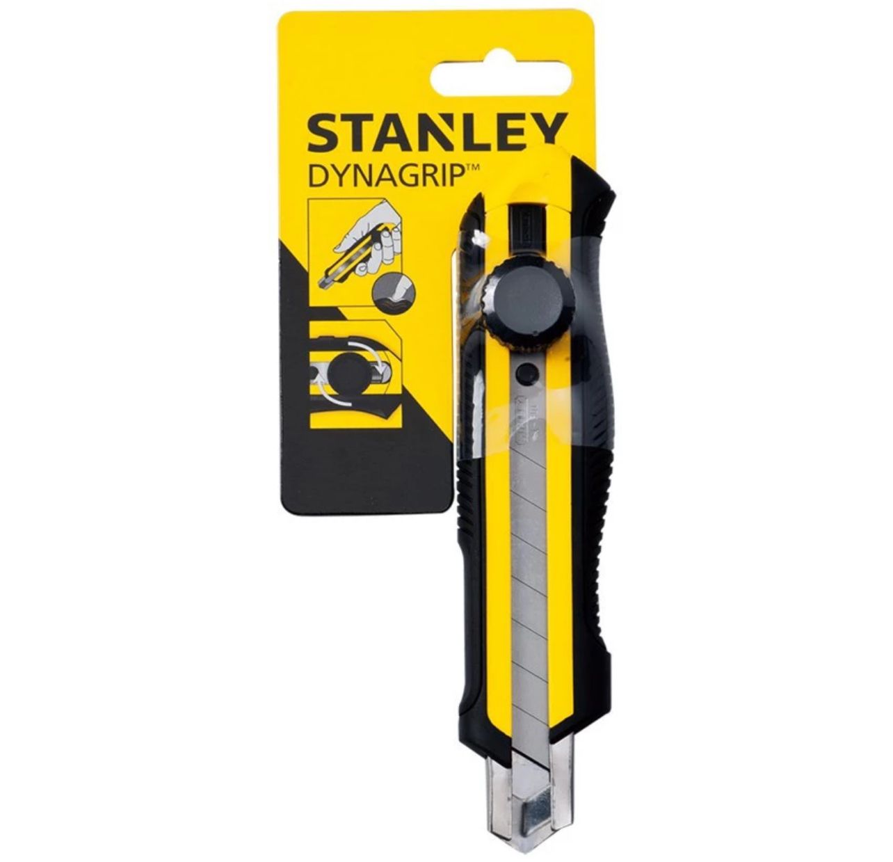 STANLEY 18MM DYNAGRIP® SNAP-OFF KNIFE @10418-8