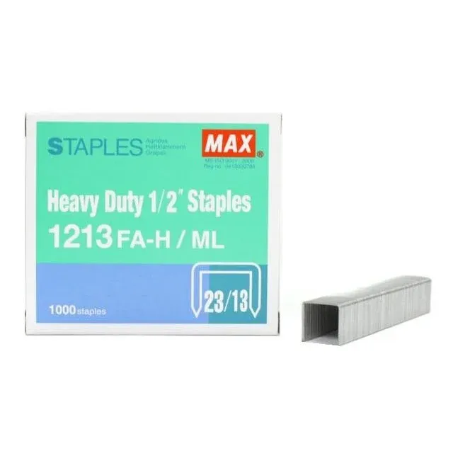MAX STAPLES NO. 1213 FAH (1000)