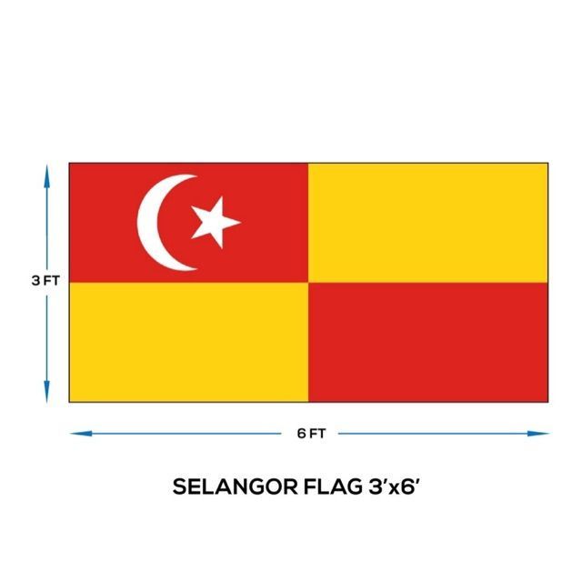 QS Bendera Selangor 3X6