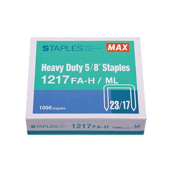 MAX STAPLES 1217 FAH