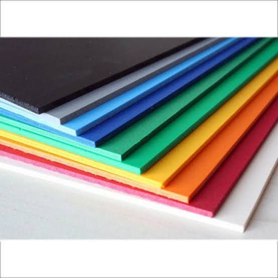 COLOUR FOAM BOARD -23" X 35" - ALL COLOUR /Foam Board /Board /Colour Foam Board /Polystyrene Board /23" X 35"
