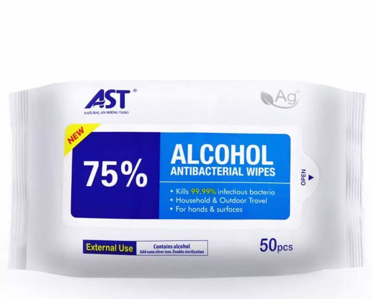 NA Wipes Wet Tissue Antibacterial Hygiene Wet Wipes Sanitiser Tisu