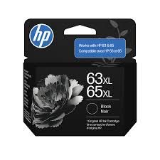 ORIGINAL INK CARTRIDGE HP 65/63XL  NO.B7RT5AA BLACK INK CARTRIDGE